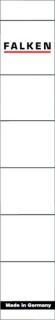 Falken Rückenschilder kurz/schmal weiss 30x190mm 10 Stück