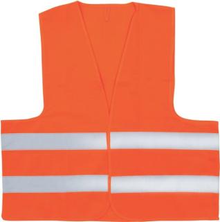 Warnweste, Einheitsgröße, orange Hochsichtbare Warnkleidung, Polyester