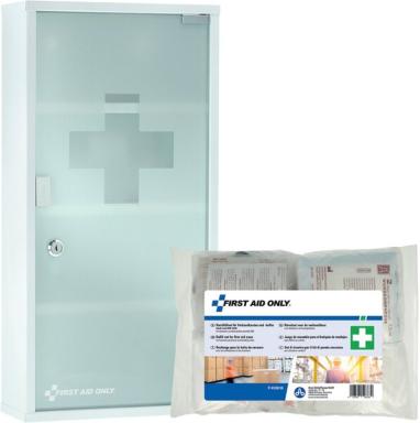FIRST AID ONLY Medizinschrank DIN 13169 weiß