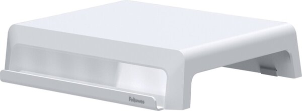 Breyta Monitor Ständer tragbar mit Handgriff, weiß