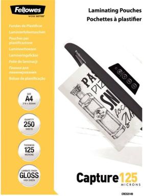 Image FELLOWES_Laminierfolie_A4_125mic_glnzend_img2_3700047.jpg Image