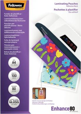 Image FELLOWES_Laminierfolie_A4_80_mic_selbstklebend_img3_3805820.jpg Image