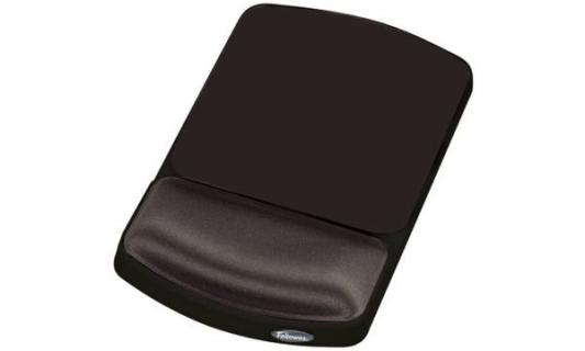 FELLOWES Premium Gel Graphite - Mauspad mit Handgelenkpolsterkissen - Graphite 