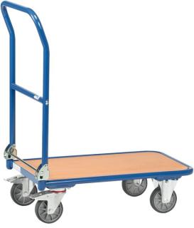 Klappwagen 1132, Ladefläche 720x450mm, 2 Bock-/2 Lenkrollen (feststellbar),