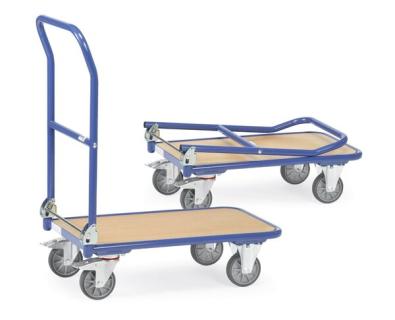 Klappwagen 1154, Ladefläche 900x600mm, 2 Bock-/2 Lenkrollen (feststellbar),