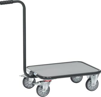 Griffroller 1161-7016 Holzboden 250kg anthrazit, Ladefläche 600 x 500 mm