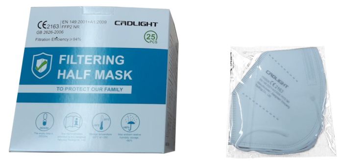 FFP2 Maske, 25 Stück, Nr: 10656