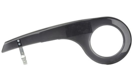 FISCHER Universal Fahrrad-Kettensch utz, schwarz-transparent (11610227)