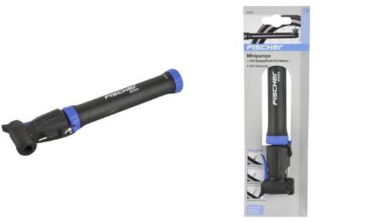 FISCHER / BETO Mini-Fahrrad-Luftpum pe, für alle Ventile (11610225)