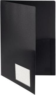 Broschüren-Mappe schwarz 305 x 225 x 0 mm (HxBxT)