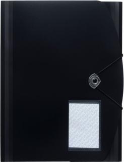 Jumbo Eckspanner-Sammelmappe schwarz 320 x 240 x 0 mm (HxBxT)