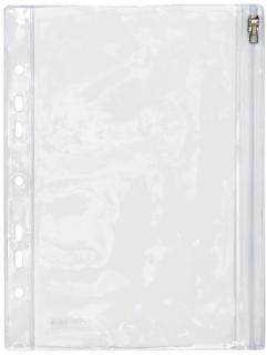 PVC-Sammelhülle/Kleinkramhülle A5 transparent Gleitverschluss