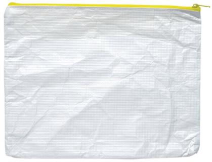 Reißverschluss-Beutel "Phat-Bag" A5 gelb, mit Reißverschluss