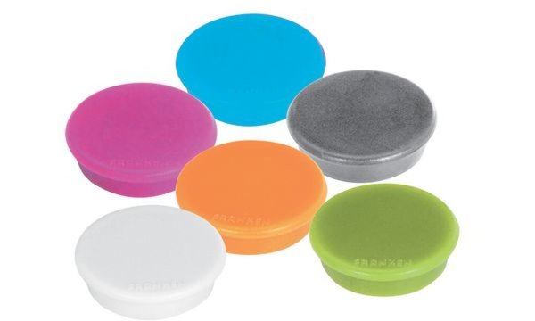 FRANKEN Haftmagnet MagFun, Durchmes ser: 32 mm, hellgrün (70010448)