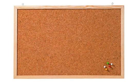 FRANKEN Korktafel Memoboard, 1.00 0 x 600 mm, braun (70011078)