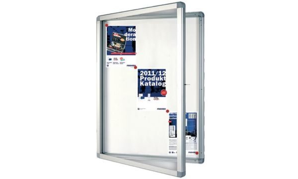 FRANKEN Schaukasten ECO für 6x DIN A4, Metall-Oberfläche (70010248)