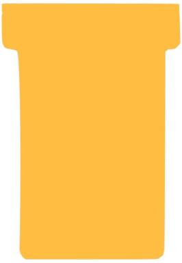 FRANKEN T-Karten, Größe 2 / 48 x 84 mm, orange für T-Kartenplaner, aus Karton, 