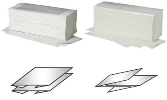 FRIPA Handtuchpapier Ideal, 250 x 500 mm, C-Falz, hochweiß 1-lagig, aus 100% Ze