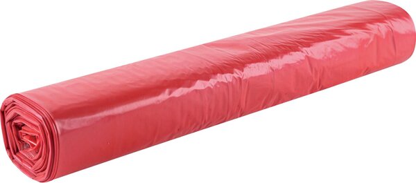 HYGOCLEAN Müllsäcke Eco, rot, 120 Liter, aus LDPE, 35 my