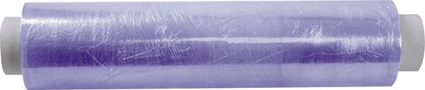 Frischhaltefolien PVC, Rolle lose lebensmittelecht, lila, 45 cm x 300 m