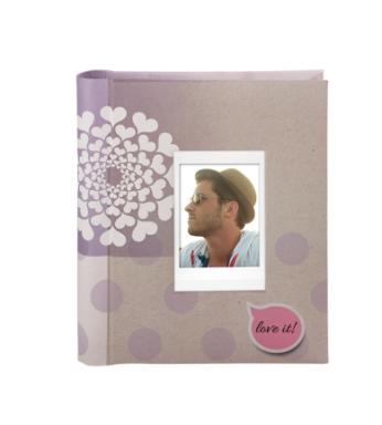 FUJIFILM Instax Mini Stylish Fotoalbum Dots 60 Bilder