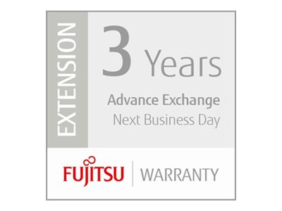 FUJITSU Advance Exchange Serviceerweiterung - 3 Jahre - Lieferung