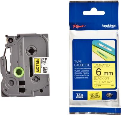 Image Farbband_TZE611__6mm__gelb_schwarz_img5_3687826.jpg Image