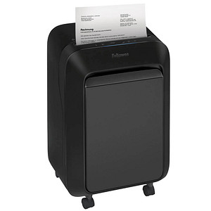 Fellowes Powershred LX210 Aktenvernichter mit Partikelschnitt P-4 4 x 12 mm 16 Blatt schwarz