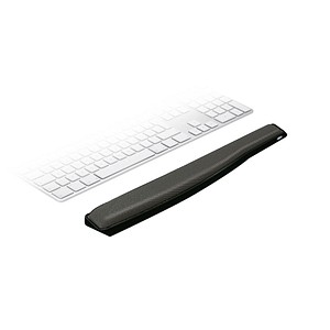 Fellowes Tastatur-Handballenauflage Premium Gel höhenverstellbar schwarz