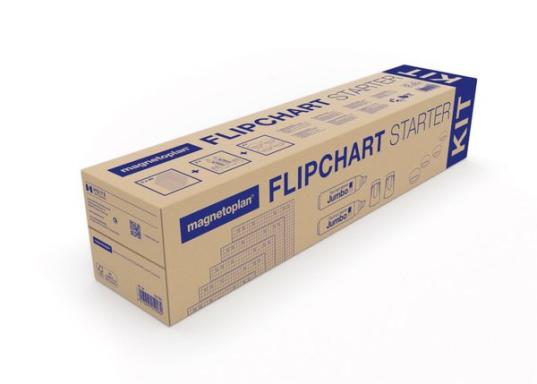 Flipchart Starter Kit Inhalt: 5 Blöcke, je 1 Marker Jumbo