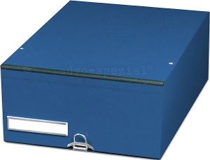 Formularkasten FK 22, für DIN A4, blau, 130 mm hoch Formularkasten FK 22, für DIN A4, blau, 130 mm hoch