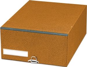 Formularkasten FK 22, für DIN A4, braun, 130 mm hoch Formularkasten FK 22, für DIN A4, braun, 130 mm hoch