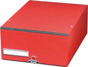Formularkasten FK 22, für DIN A4, rot, 130 mm hoch Formularkasten FK 22, für DIN A4, rot, 130 mm hoch