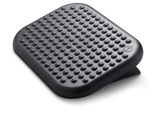 Fußstütze footness 15° neigbar, anthrazit, 80 % Recyclingmaterial