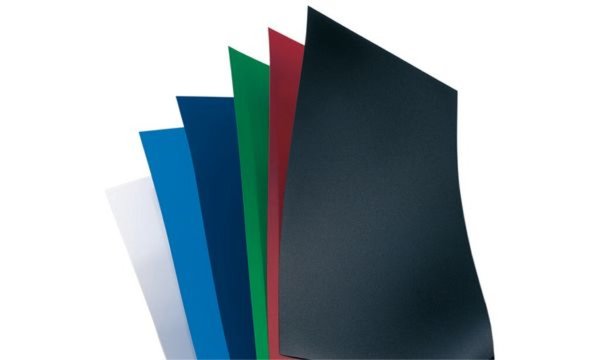 GBC Einbande PolyOpaque GBC A4 dunkelrot 300 Micron 100 St.