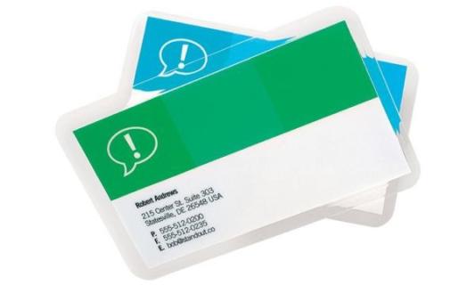 GBC Laminierfolientasche CardPouch für Kreditkarten, 500 mic (5940430)