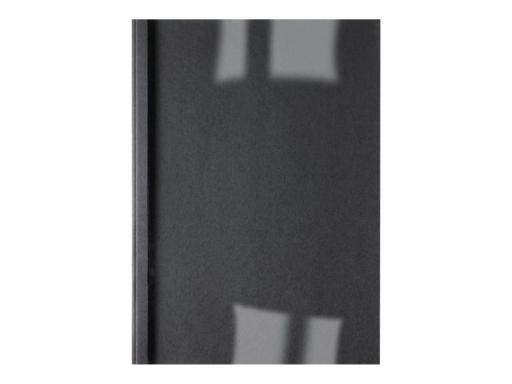 GBC LinenWeave Thermo-Bindemappen 1,5mm - schwarz (100) - Schwarz - PVC - A4 (I