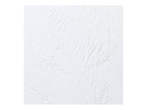 GBC Umschlagmaterial LeatherGrain GBC Echtlederoptik A4 250 Micron weiß 100 St.