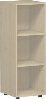 Regal 3 OH mit Standfüßen Ahorn 400x400x752, Flex