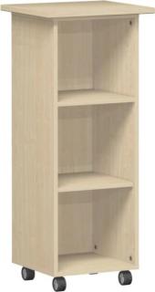 Caddy, H1170xB500xT450 Ahorn, Flex 4 Rollen davon 2 feststellbar
