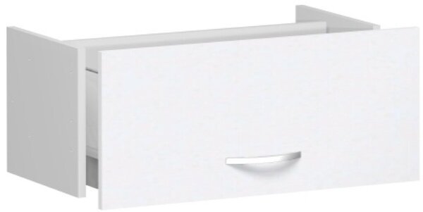 Hängeregistraturschublade 1 OH für Regalbreite 800mm, weiß