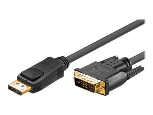 GOOBAY DisplayPort / DVI Anschlusskabel [1x DisplayPort Stecker - 1x DVI-Stecke