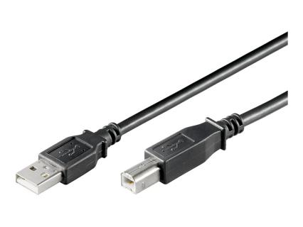 GOOBAY Kabel USB2.0++ StA-StB black 1,8 m