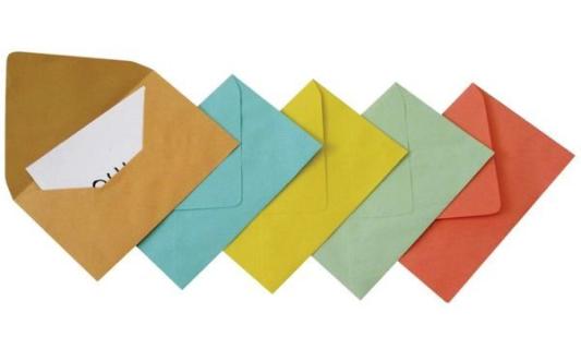 GPV Briefumschläge, 90 x 140 mm, he llbraun, ungummiert (81600156)