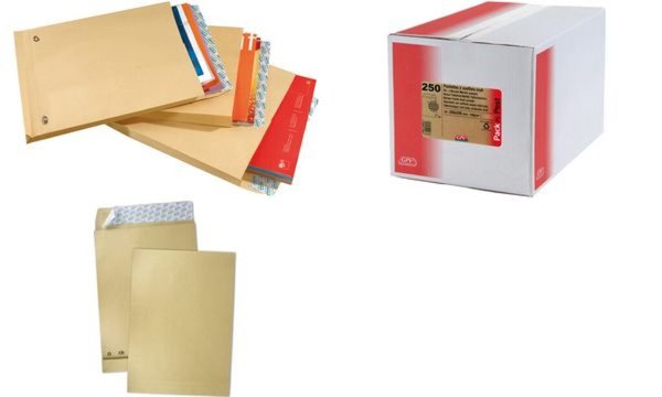 GPV Faltenversandtaschen B4, 250 x 353 mm, ohne Fenster (81600036)