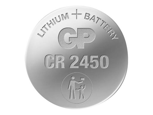 GP BATTERIES GPCR2450-7C5 Knopfzelle CR 2450 Lithium 3 V 5 St.