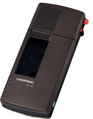 GRUNDIG SH 10 - Stenokassetten-Diktiergerät - Titan (GFI2700)