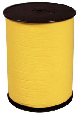 Geschenkband matt, 250mx10mm, gelb 