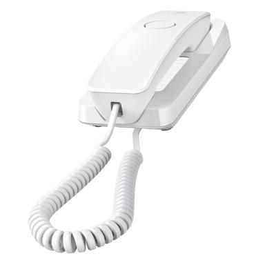 GIGASET Desk 200 weiß Das schnurgebundene Tisch- und Wandtelefon überzeugt durc