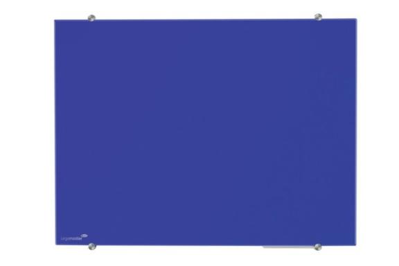 Glasboard Colour 100x150 cm blau magnethaftende Glasoberfläche, inkl.